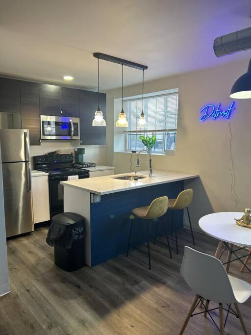Modern Loft!/Free Parking/Long Stay Friendly! Detroit Dış mekan fotoğraf